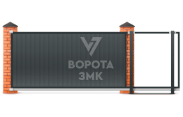 Откатные ворота Doorhan 3500×2200 ЗМК-6897