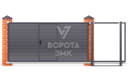 Ворота откатные 12 метров 12000×2200 ЗМК-8232