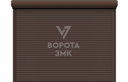 Рулонные ворота жалюзи для забора 3300×2400 ЗМК-9823