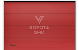 Ворота секционные гаражные 2500×2500 ЗМК-3427