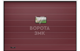 Ворота секционные ручные 2125×2500 ЗМК-3296