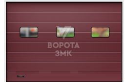Пожарные ворота распашные Дорхан 4000×5000 ЗМК-3816